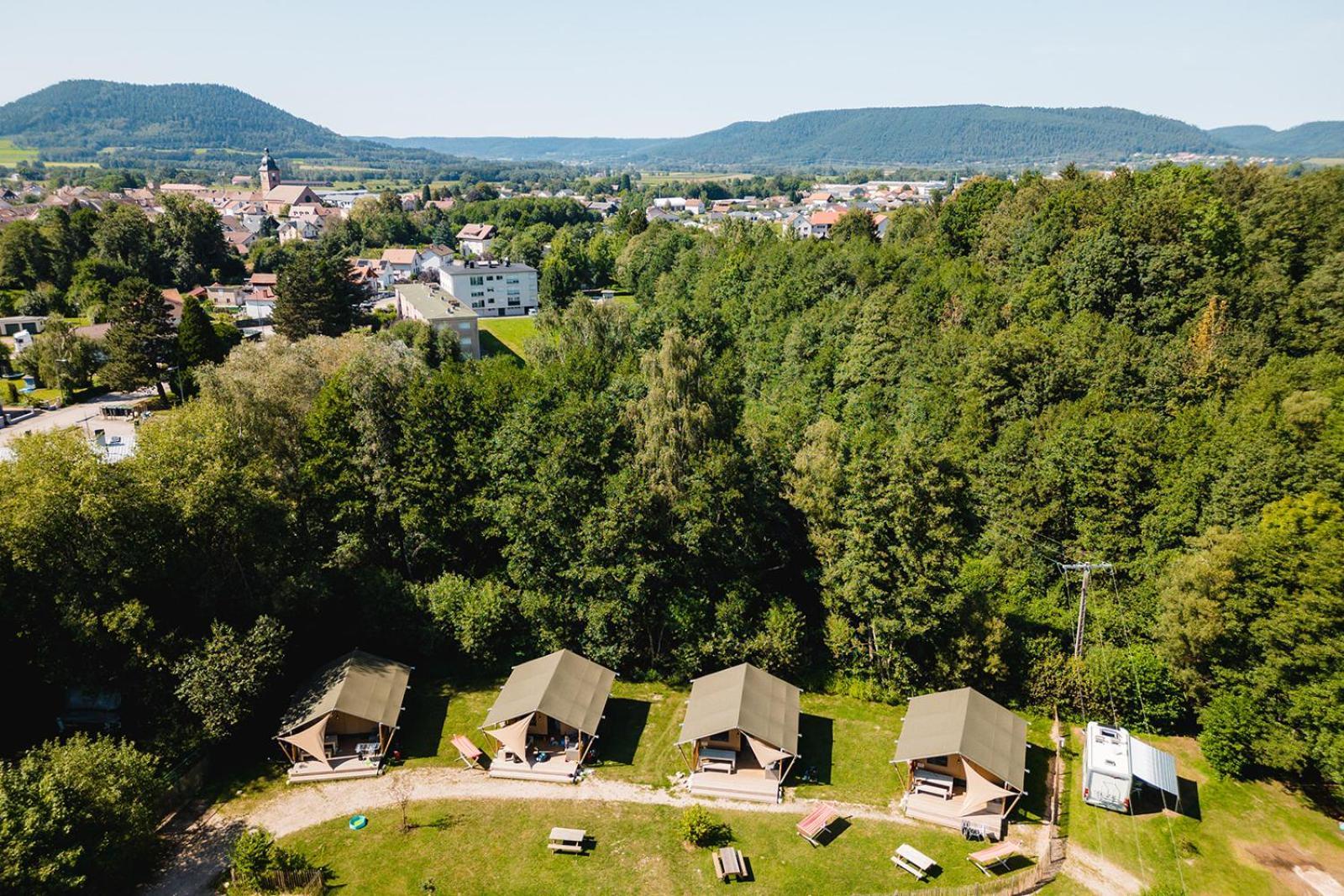 Glamping The Vosges Otel Corcieux Dış mekan fotoğraf