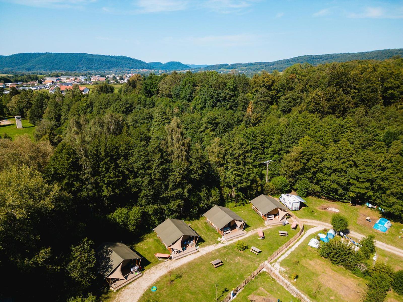 Glamping The Vosges Otel Corcieux Dış mekan fotoğraf